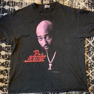 Extremely rare 90s Tupac Shakur happy birthday shirt 2Pac hip hop